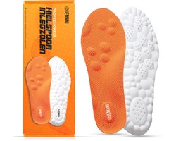 Jemani Professionele Hielspoor Inlegzolen - Voor dagelijks gebruik - Medische zooltjes - 1 Paar - Maat 41/42