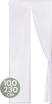 O’DADDY® Deurgordijn Deluxe Polyester – Magnetisch Vliegengordijn - Eenvoudige Installatie – Insectenhor - Deurhor Wit - 100x230 cm