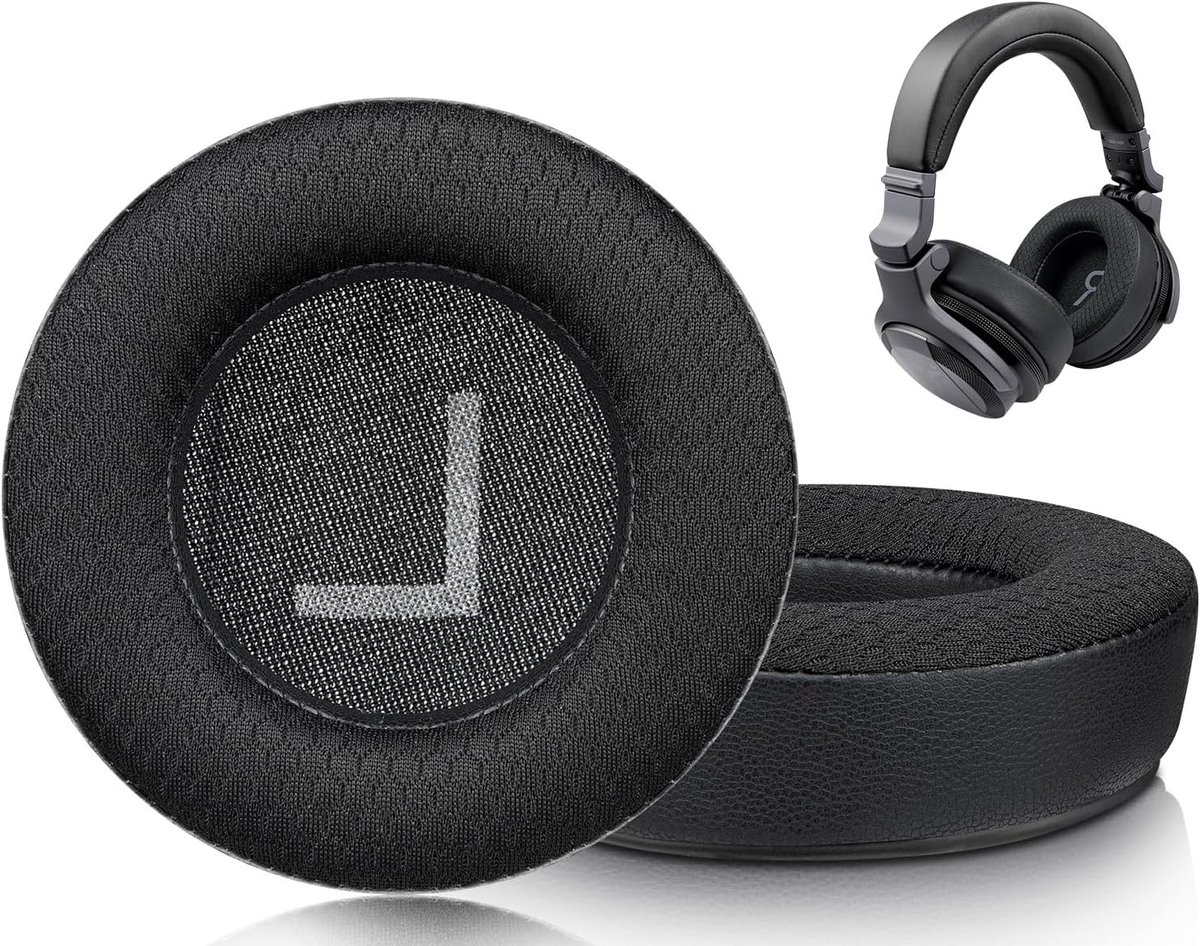 Vervangende Oorkussens voor Pioneer DJ HDJ-CUE1 Hoofdtelefoon, Hoogwaardige Geluidsisolatie en Comfortabele Earpads