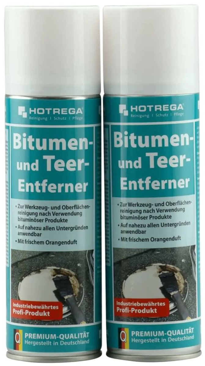 Bitumen verwijderaar, Teer verwijderaar, 2 x 300 ml spray