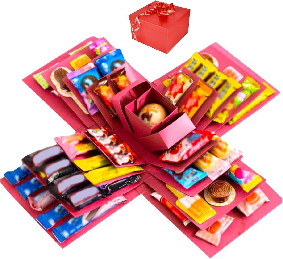 Verassingsdoos voor Cadeaus - Unieke Geschenken voor Elke Gelegenheid, Perfect voor Verjaardagen en Feestdagen