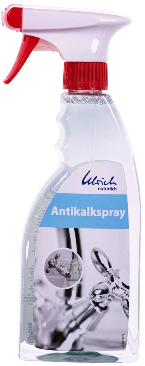 Antikalkspray 500ml, natuurlijke antikalk, kalk verwijderen