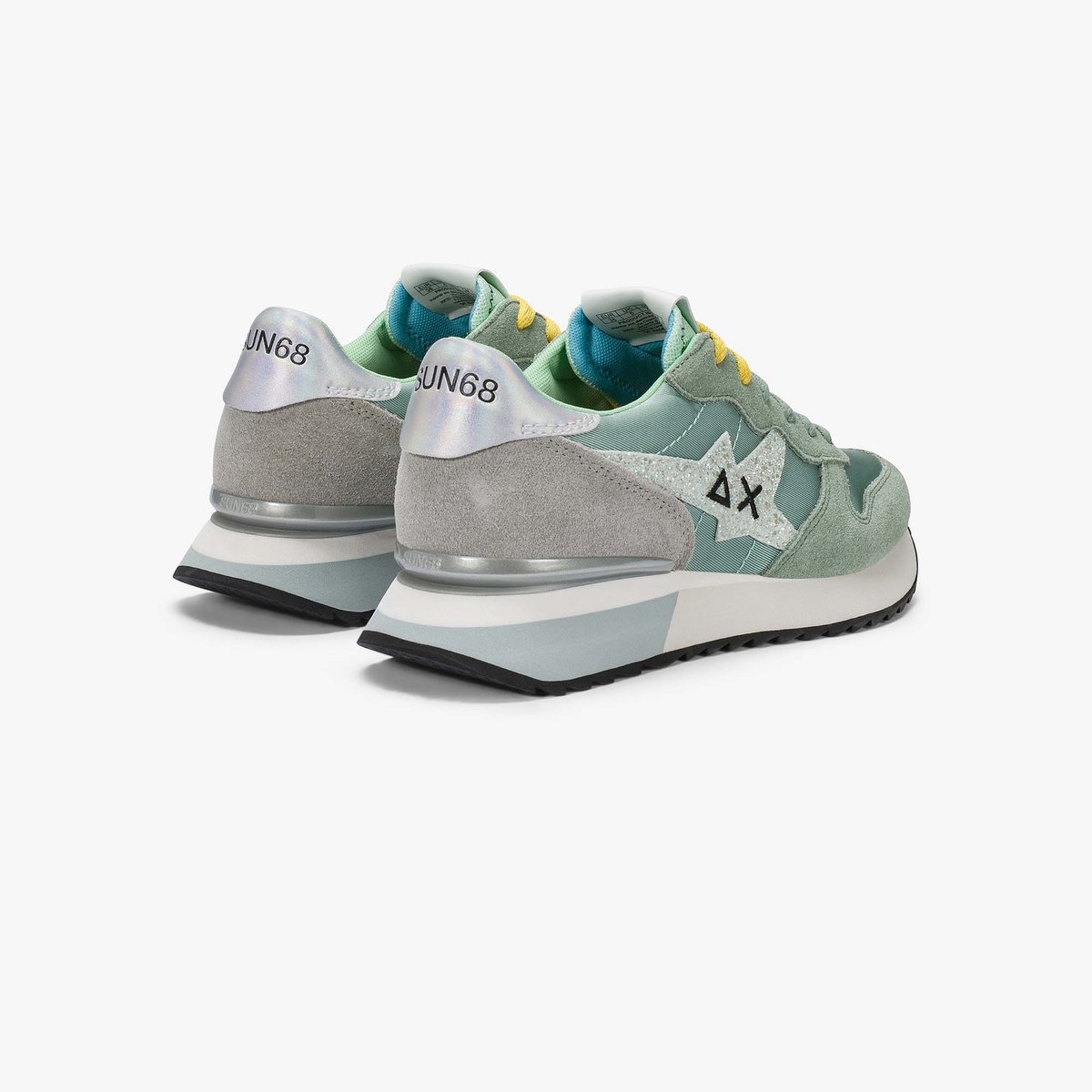 Sun68 Stargirl Glitter Logo Sneaker - Fashion Wear - Vrouwen