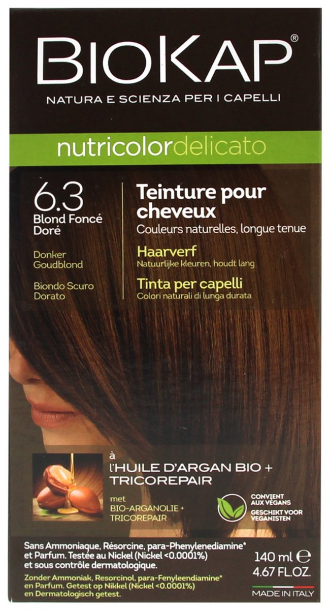 Biokap Nutricolor Delicato Permanente Kleurstof (Kleuren : Blond)