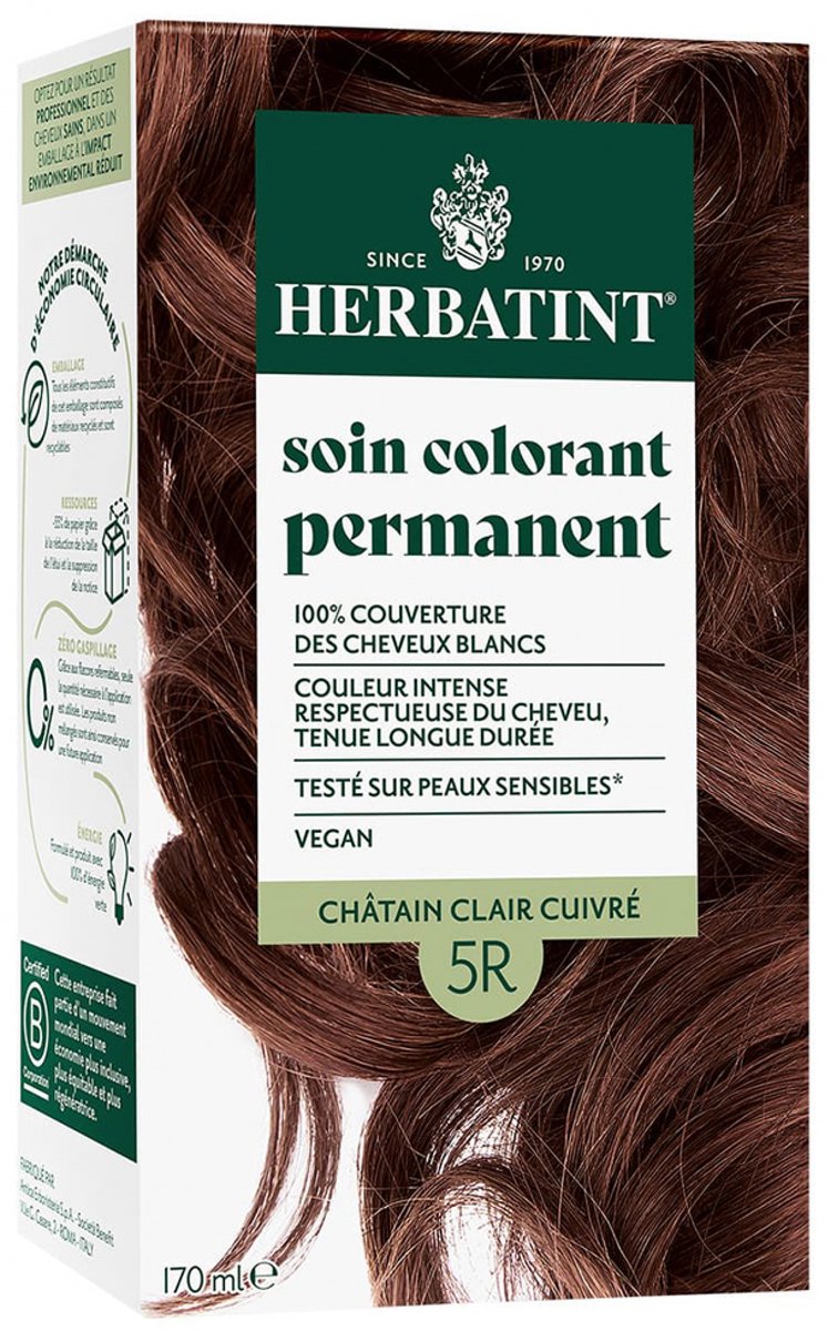 Herbatint Permanente Kleurverzorging 170 ml (Kleuren : Kastanje)