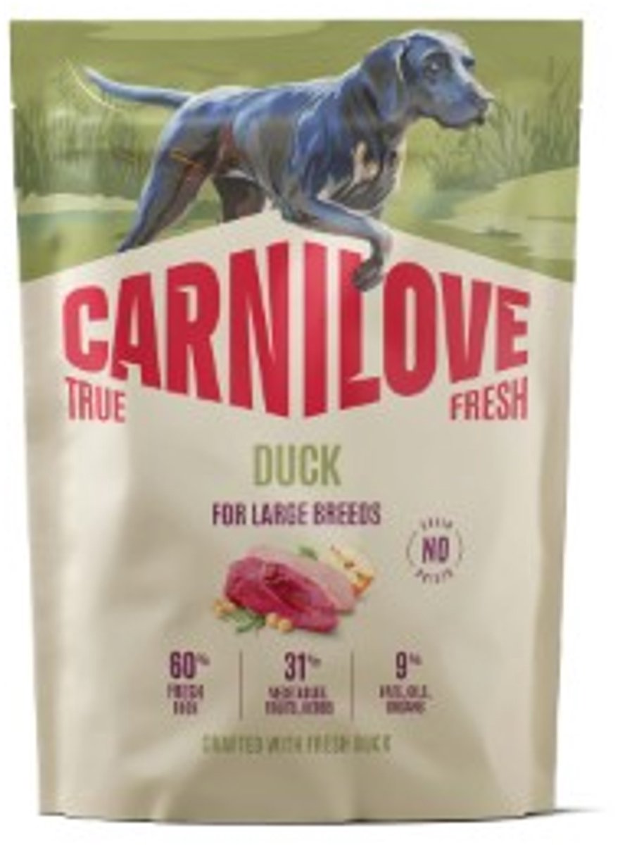 CARNILOVE TRUE FRESH - Dog - Duck for Adult Large Breeds 1,5 kg