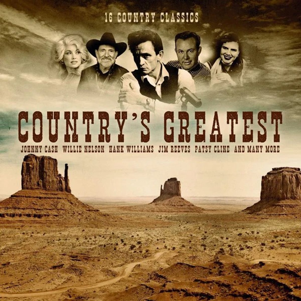 Various Artists - Country's Greatest (LP) (Coloured Vinyl)