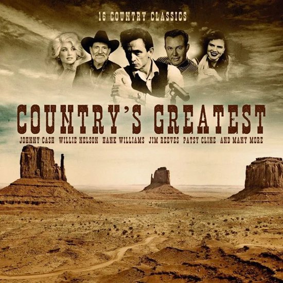 Various Artists - Country's Greatest (LP) (Coloured Vinyl)