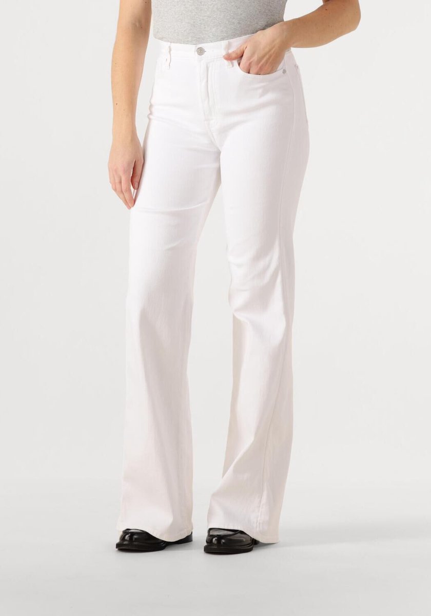 7 For All Mankind Modern Dojo Jeans Dames - Broek - Wit - Maat 29