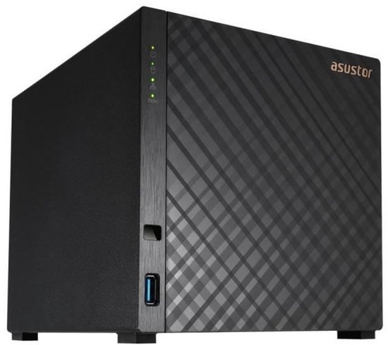 Asustor AS1204T NAS Tower Realtek RTD1619B 1 GB DDR4 0 TB ADM Zwart — afbeelding 4