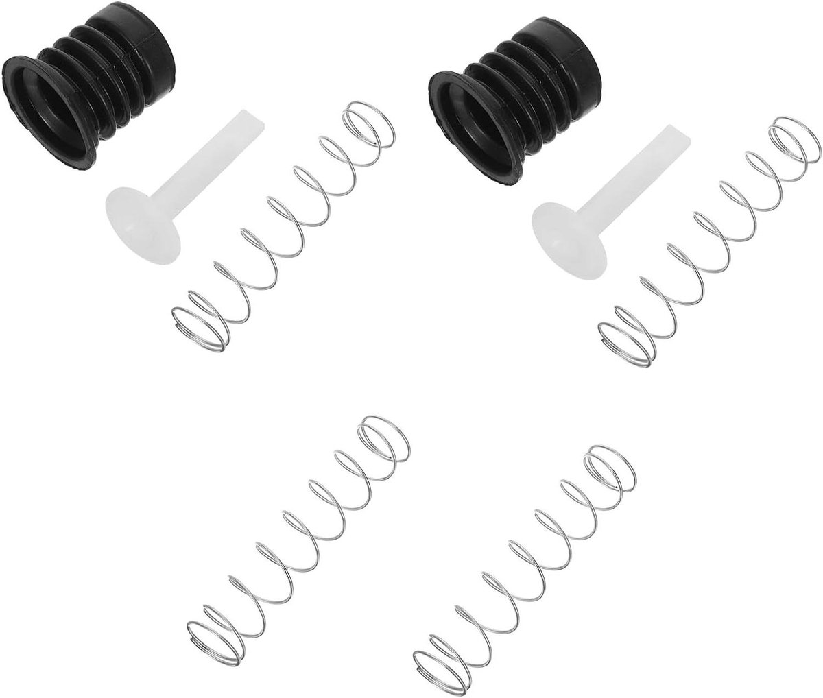 Wasmachine Afvoerstop - Rubberen Afdichting Sets - Lekkage Voorkomen - Universele Toepassing - 2 Sets - Diverse Kleuren