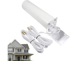 Wifi Extender Buiten - Signaal Booster - Internet Bereik - Weerbestendig Ontwerp - 5 meter bereik - Wit
