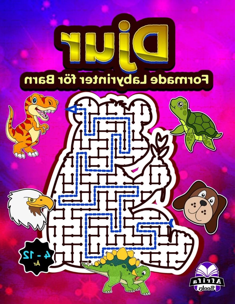 Labyrint Puzzelboek - Dieren Puzzels - Kind Ontwikkeling - 80 Dieren Vormen - 102 Pagina's - Meerdere Kleuren