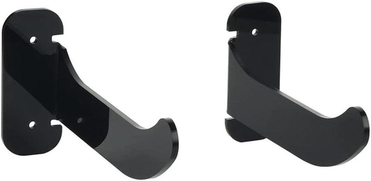 Mat Houder - Fitness Opberger - Sportspullen Opbergen - Wandmontage Ontwerp - 22 cm - Transparant