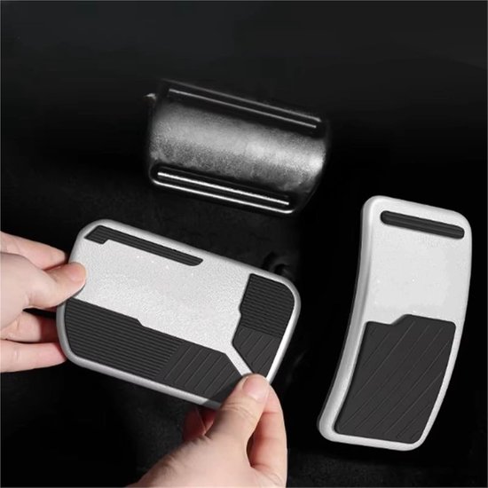 Autopedaalhoezen Set - Gaspedaal Rempedaal - Auto Interieur - Antislip Ontwerp - Standaard Maat - Zwart — afbeelding 4