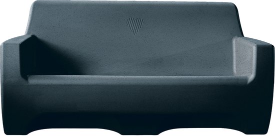 HappySofa Banc de pluie – Stockage d'eau de pluie de 510 litres + pompe intégrée incluse + kit de raccordement – 168 x 83 x 84 cm - couleur : Gris foncé Granit – récupérateur d'eau de pluie – collecteur d'eau – banc design - banc de jardin