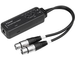 KanexPro Dante 2-kanaals XLR ingangs adapter