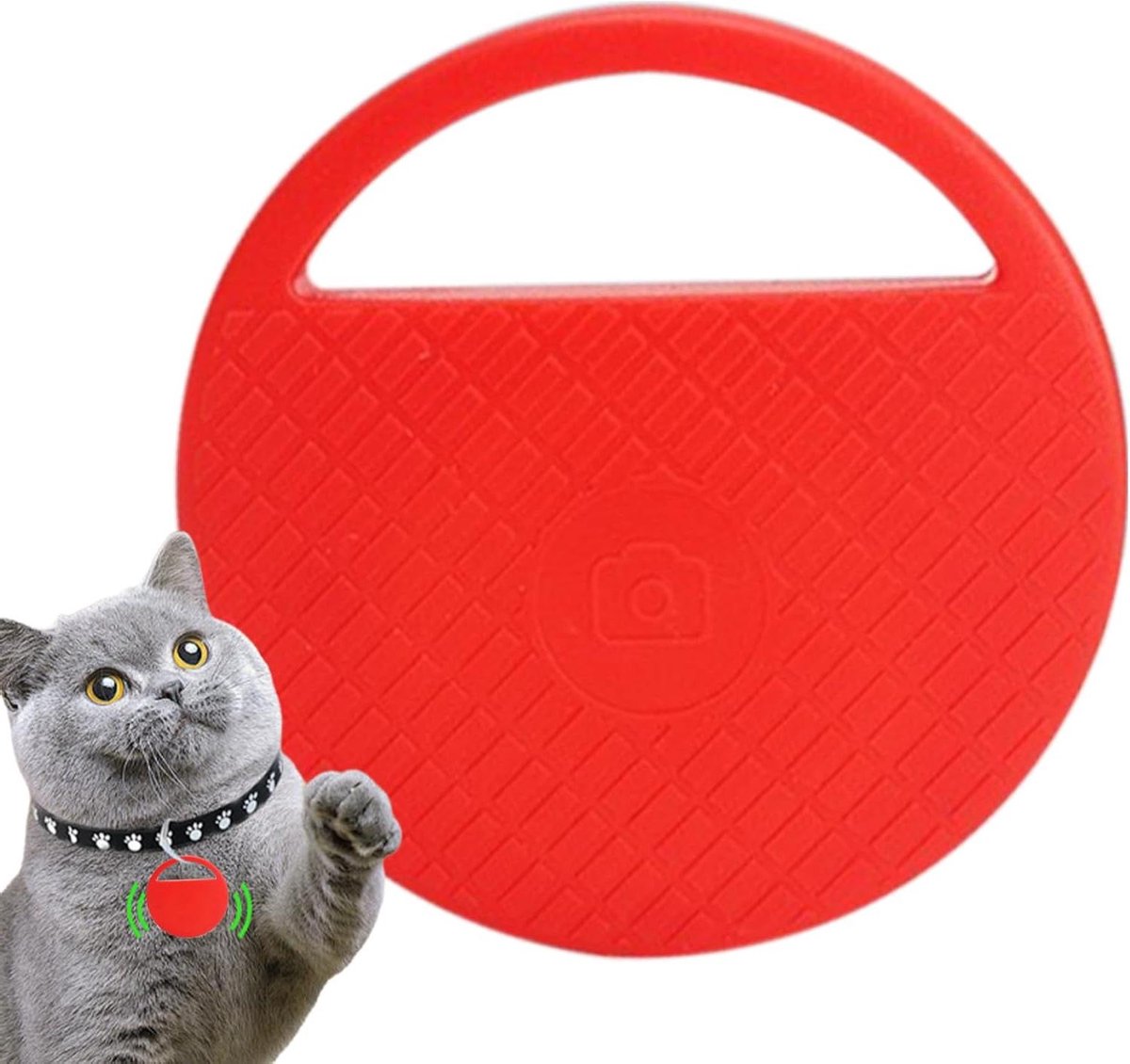 Item Locator - Tracker Tags - Anti-verlies Meldingen - Tweeweg Alarm - 3.8 x 3.8 cm - Wit