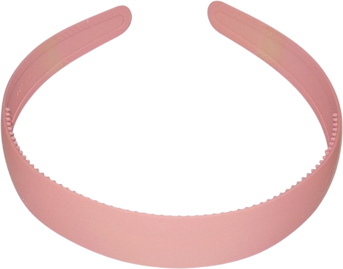 Diadeem siliconen breed roze