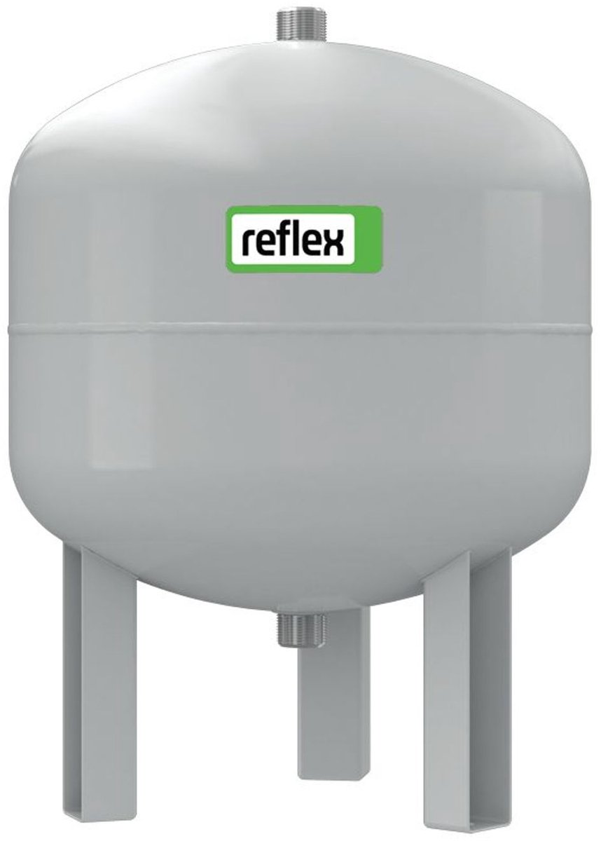 Reflex voorschakelvat V60 - 60 ltr 10 bar grijs
