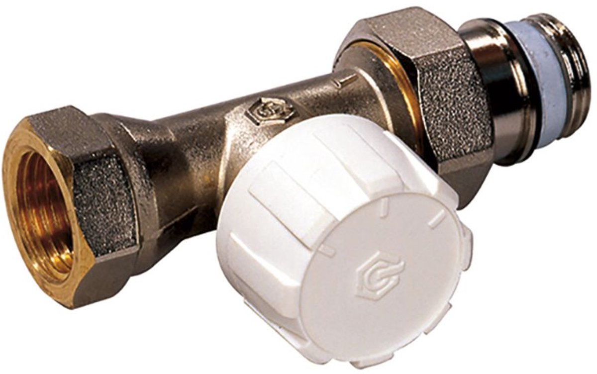Flamco Thermostaatventiel doorlaat DN15 met voorinst., Rp1/2 x G1/2a, M30x1,5, F34001