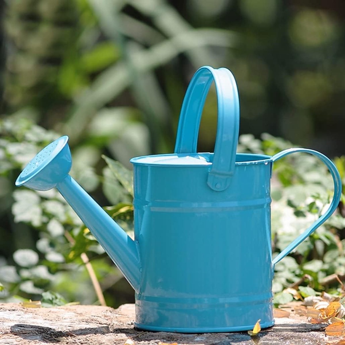 Kinder Gieter - Plant Gieter - Binnen Tuinieren - Dubbele Handgreep - 12x14 cm - Groen