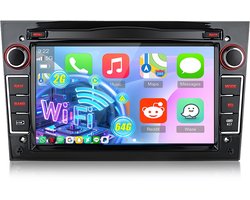 Hexinex - Autoradio - Geschikt Voor Opel Meriva Corsa C D Astra G H - 2+64GB Carplay FM RDS