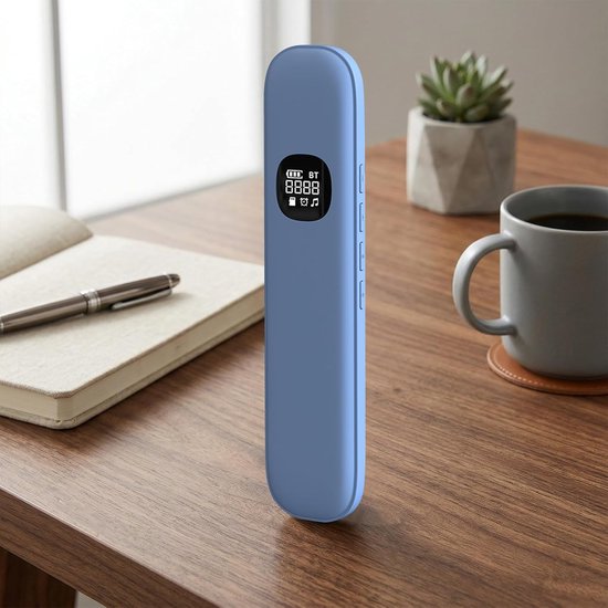 Slaap Luidspreker - Onder hoofdkussen speaker - Ontspannen slapen - Botgeleidingstechnologie - 1 cm dik - Wit — afbeelding 4
