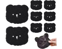 8 Anti-haar Wasmachineballen, Herbruikbare Haarverzamelaar voor Wasmachine, Effectieve Huisdierhaarverwijderaar, Handig Wasaccessoire