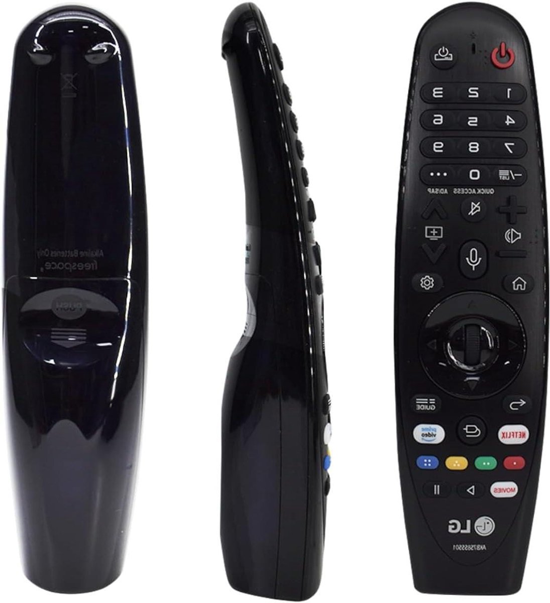 Afstandsbediening - Universele Controller - TV Bediening - Directe Werking - 1 Aantal - Zwart