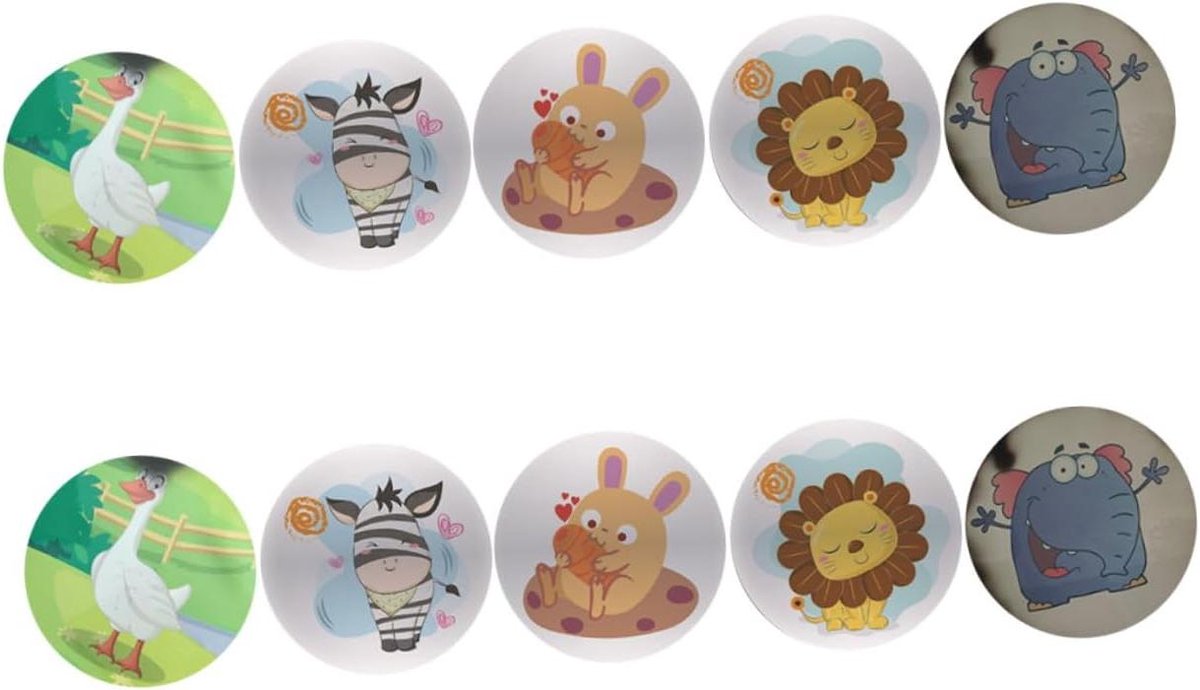 Zindelijkheid Stickers - Potty Training - Kinderen Leren - Kleurveranderend Effect - 10 Stuks - Diverse Kleuren