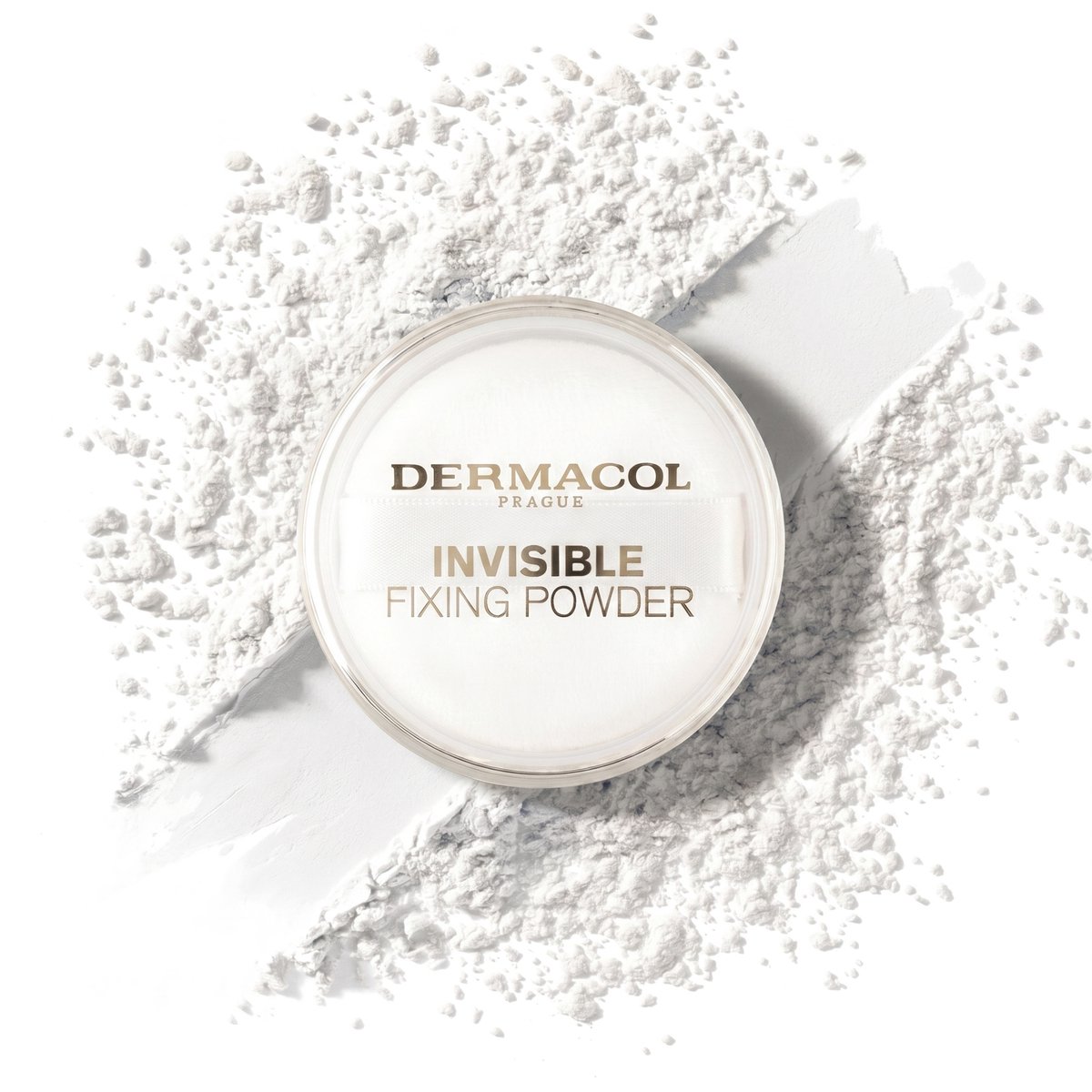 Dermacol Invisible Fixing Poeder - Transparante fixeerpoeder - Oliecontrole -Geur-Vrij - Perfecte Matte Finish
