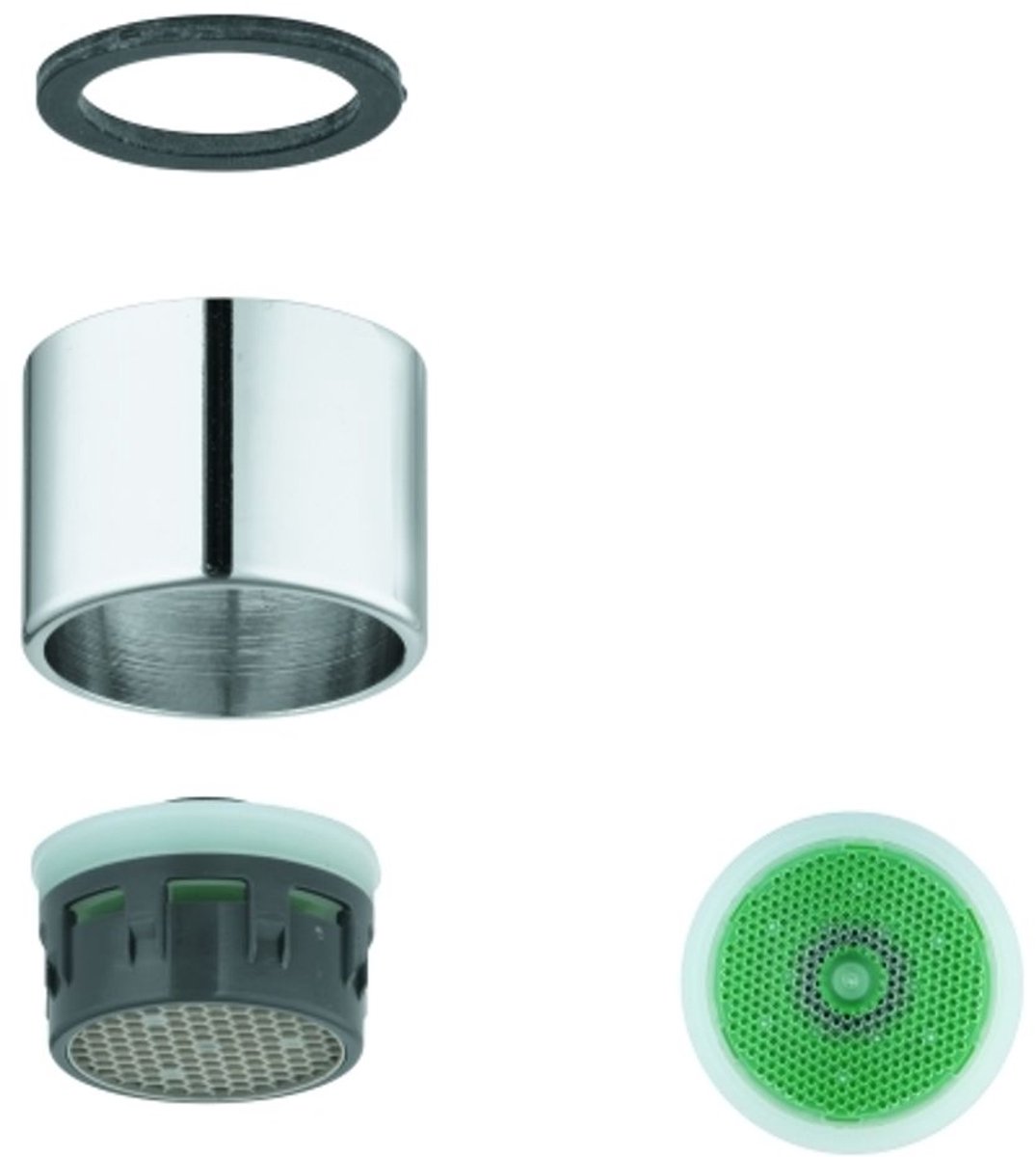 GROHE Straalregelaar 46894 verstelbaar chroom, 46894000