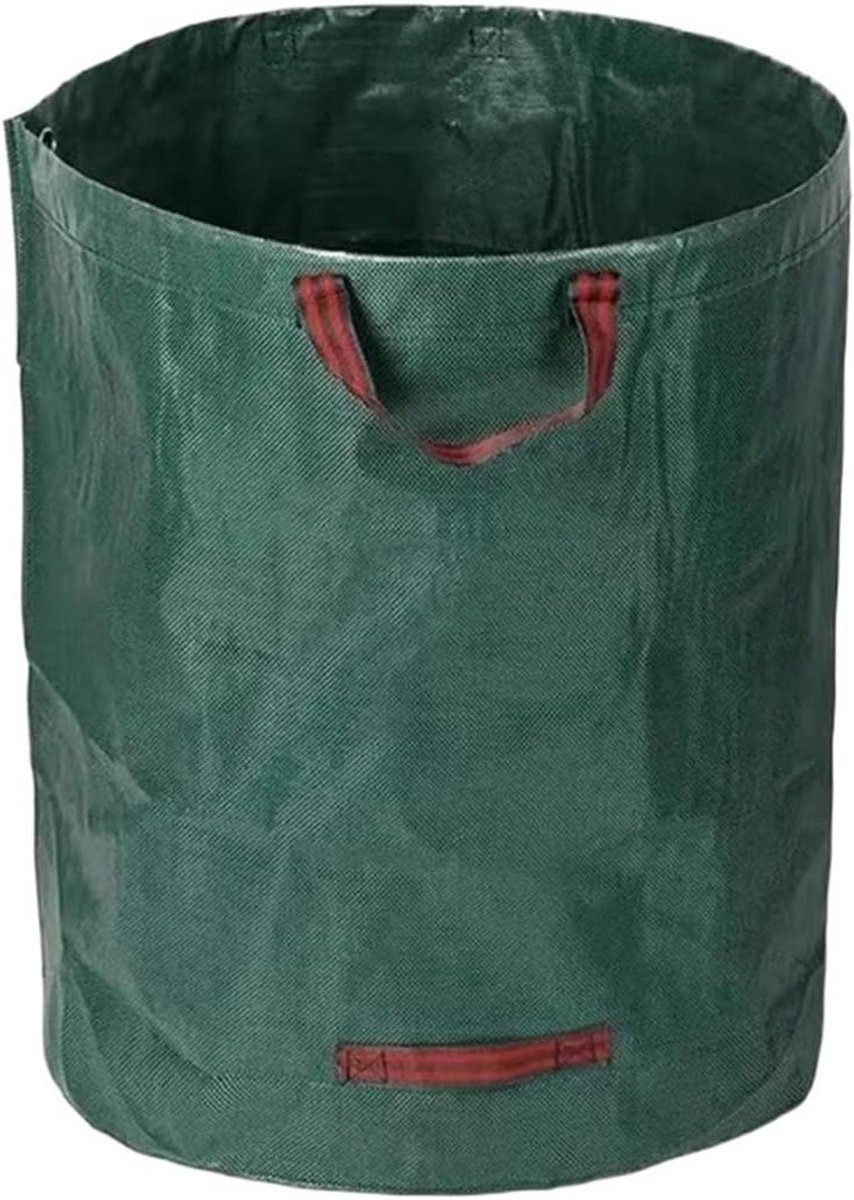 Tuinafvalzakken Herbruikbaar - Opvouwbare Containers - Tuinafval Verzamelen - Grote Capaciteit - Tot 500 Liter - Groen