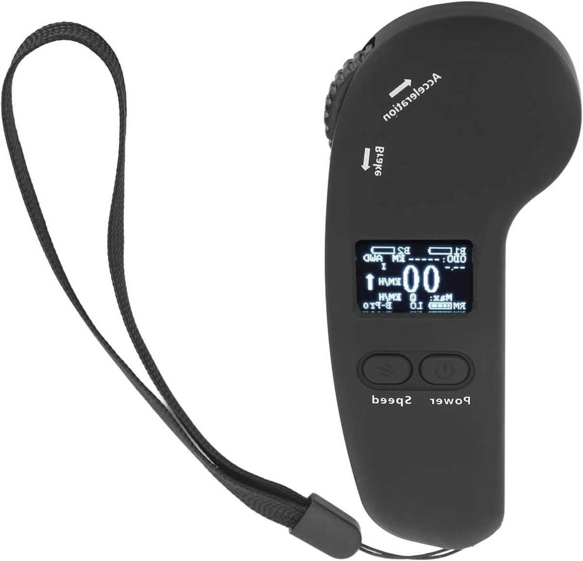 Afstandsbediening Longboard - Elektrische Controller - Comfortabel Rijden - Gedetailleerd LED Display - 16.99 x 12.98 cm - Zwart