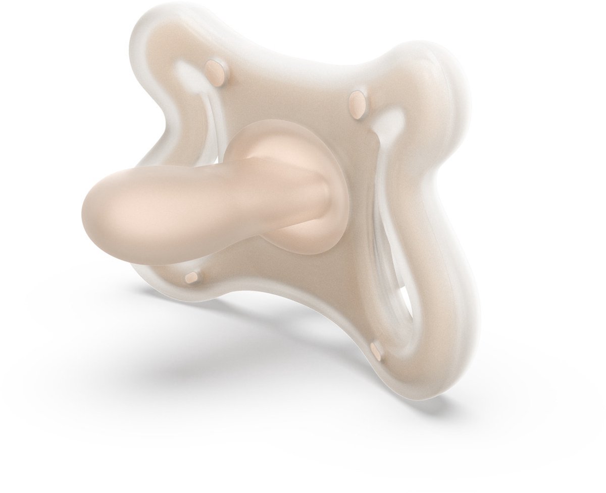 Suavinex Zero Zero fopspeen - BPA-vrije Speen - Baby's van 0 tot 6 maanden - Wit
