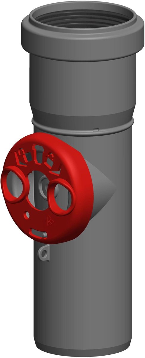 ATEC Controlepijp DN 60 enkelwandig, 0303