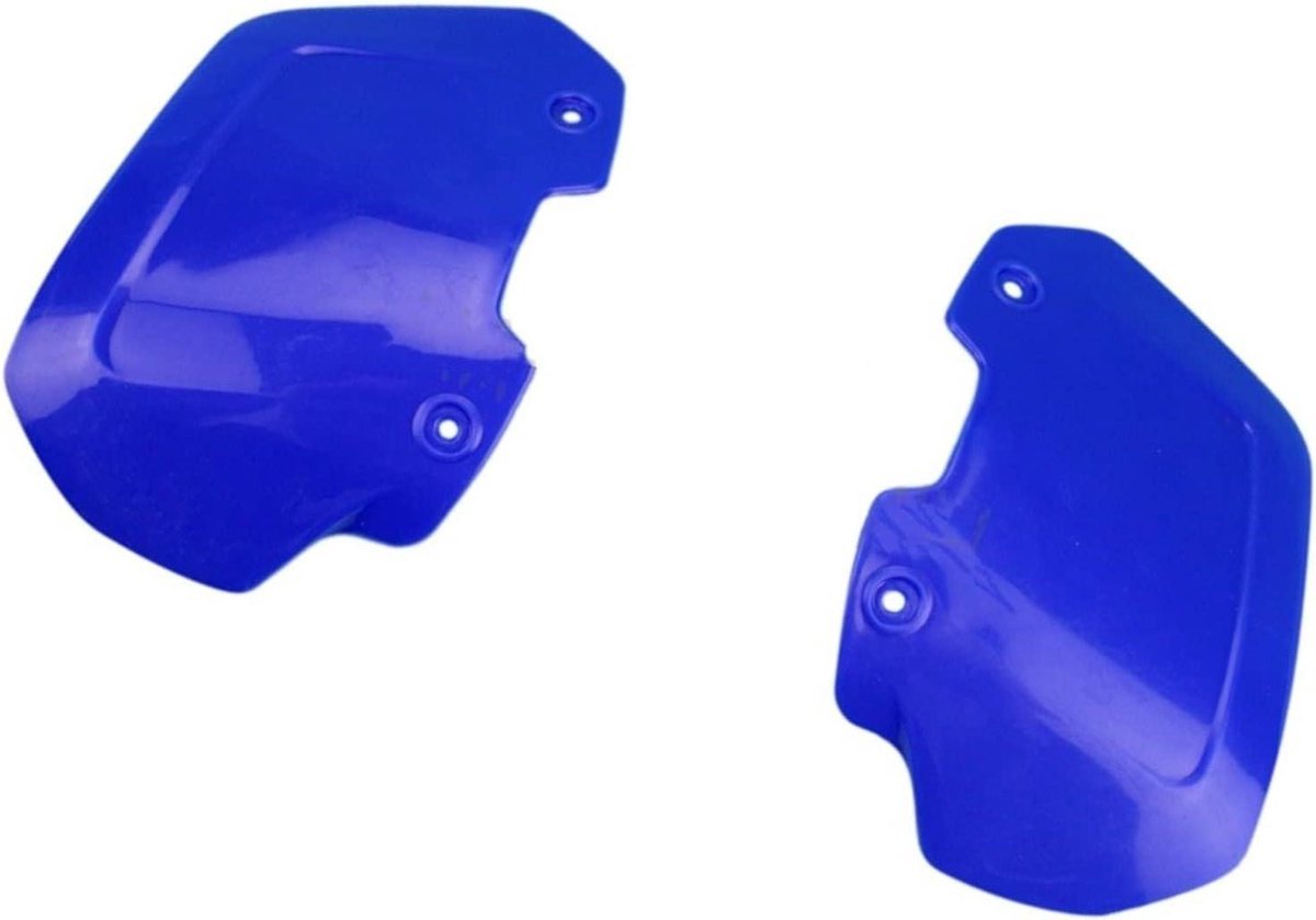 Motorhandkappen Uitbreidingsset - Windbescherming Cover - Motor Beschermen - Verstelbare Hoek - 300 Gram - Blauw