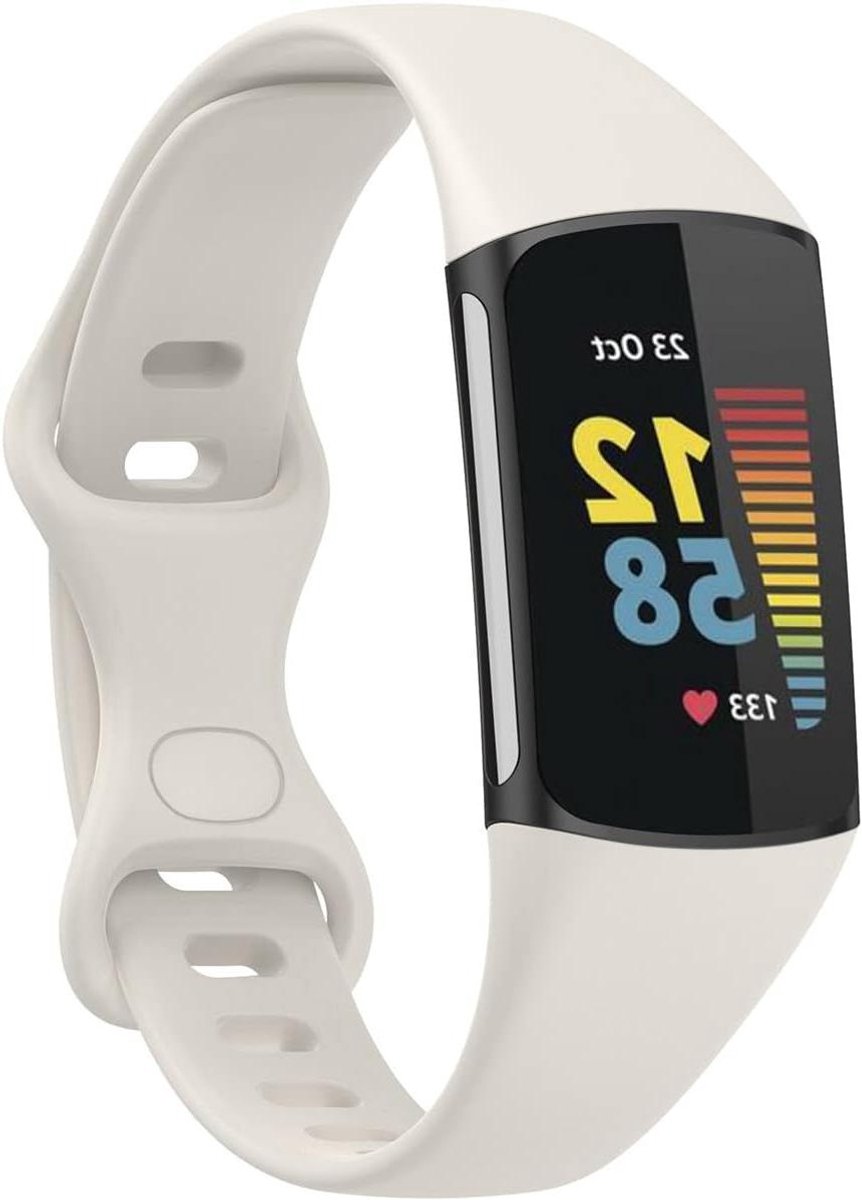 BBZ Charge 6 Band,Charge 5 Band,Soft Sport Silicone Watch Band Bracelet,Replacement Bracelet Wristband Wristband Loop Compatible with Fitbit Charge 5 Activity Tracker