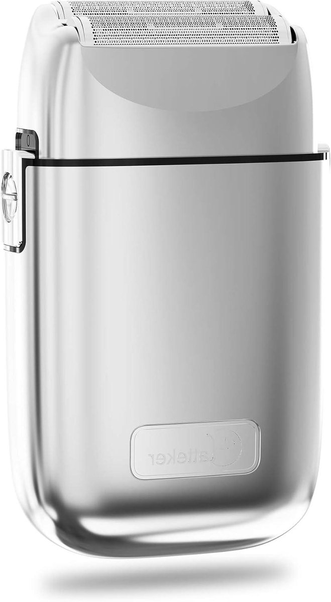 Scheerapparaat Folie - Elektrisch Raseerapparaat - Glad Scheren - Dubbele Folie - 0.01mm Precisie - Zilver