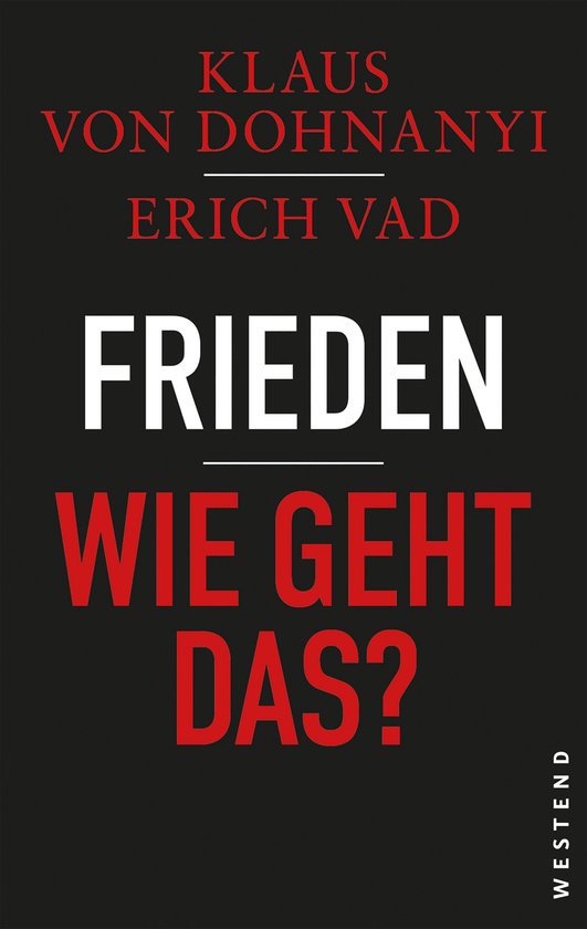 Frieden - Wie geht das? - cover
