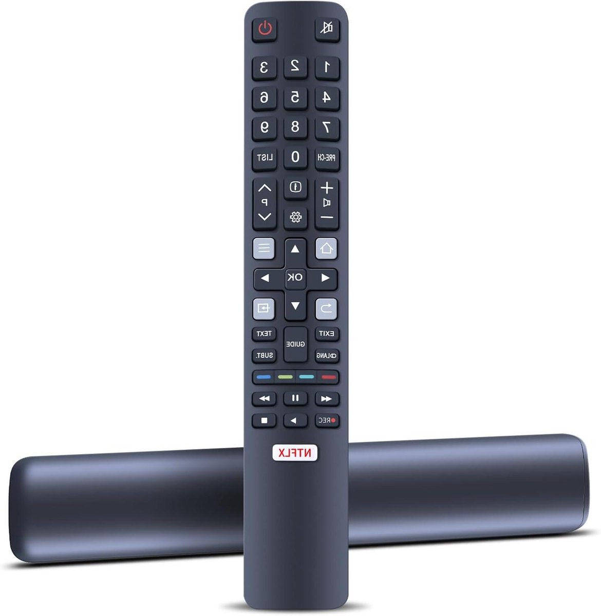 Afstandsbediening - TV Bediening - Smart TV Bediening - Directe Werking - 23 cm - Zwart