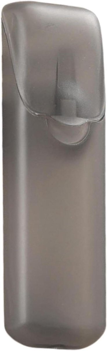 Tandenstoker Dispenser - Opbergcontainer Houder - Netjes Opbergen - Halfdoorzichtig Materiaal - 4 Stuks - Zwart