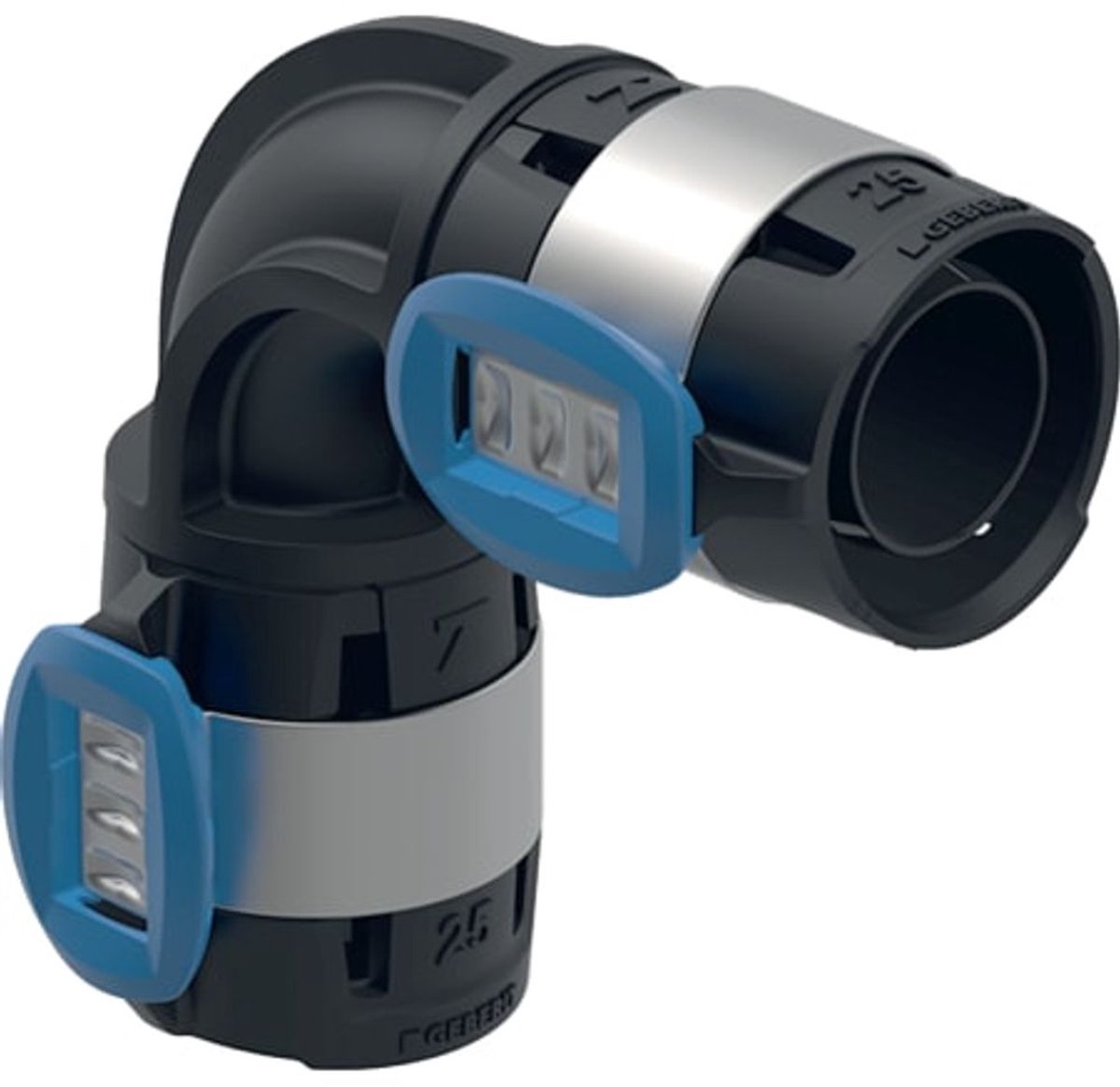 Geberit FlowFit bocht 45 gr PPSU d50