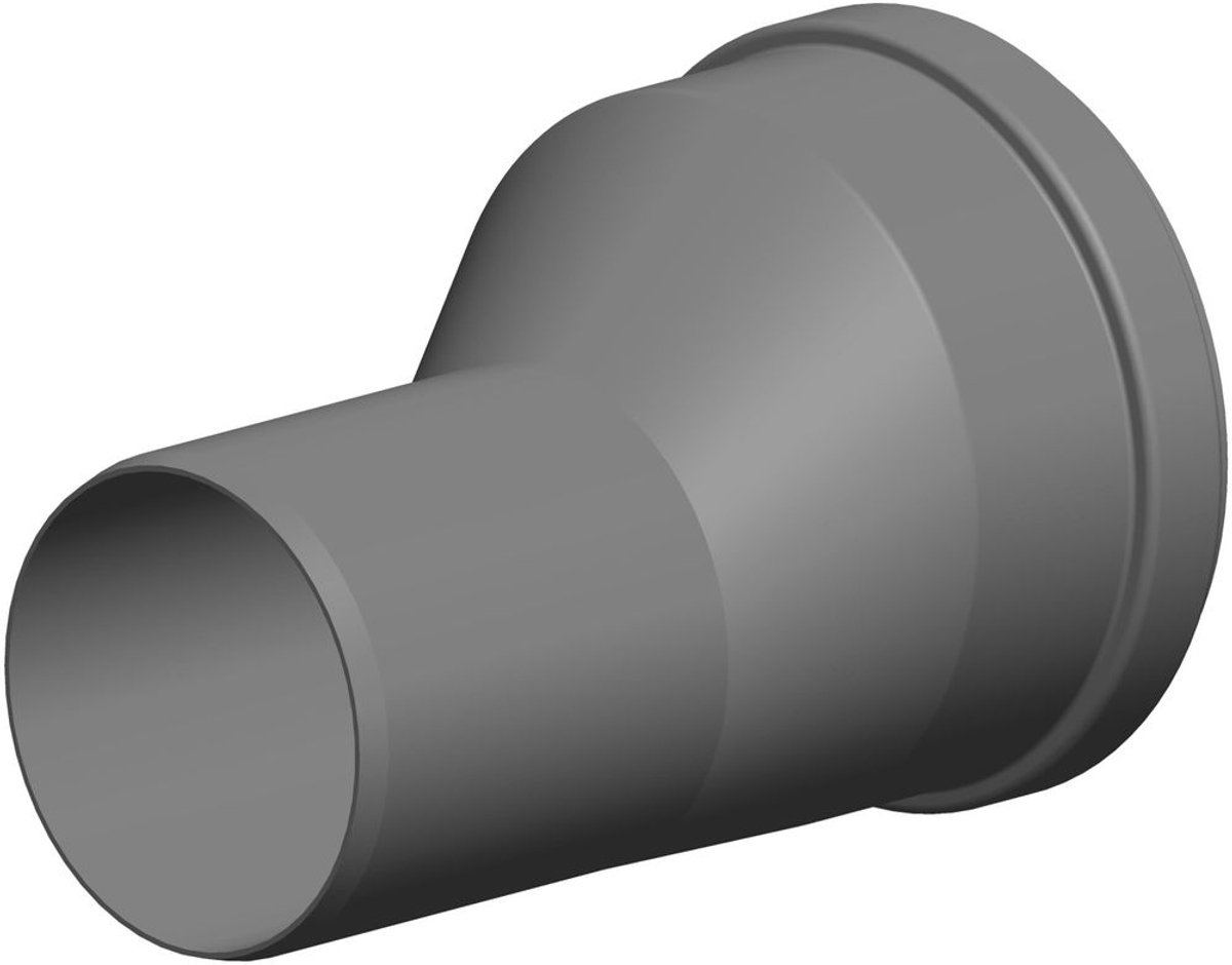 ATEC Verloop D 80 - DN 110 excentr., 3102