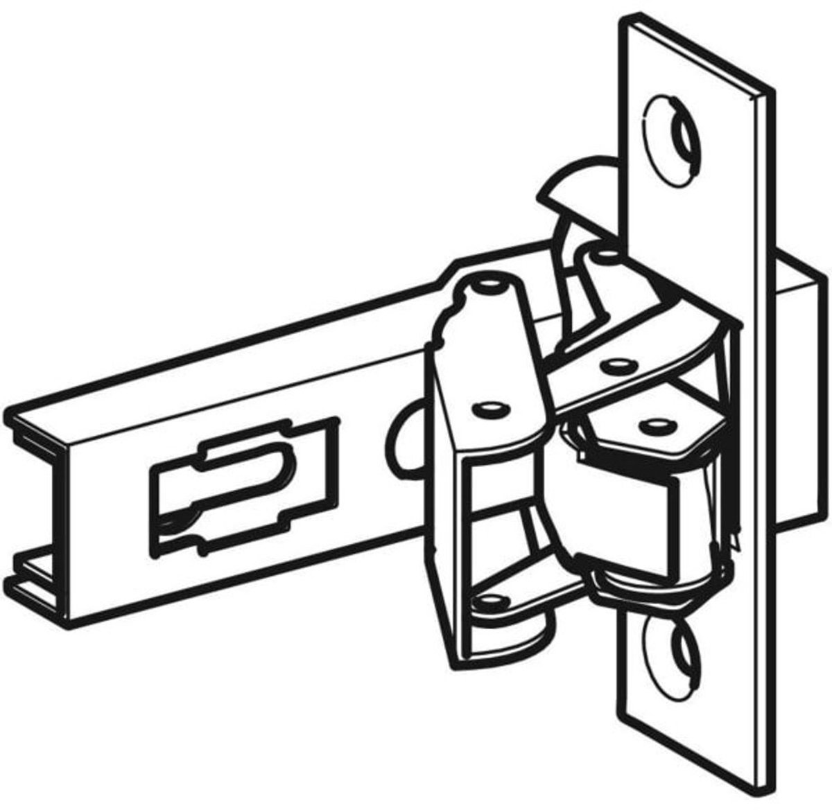 Geberit Scharnier v.badkamerkast Acanto, 243840001