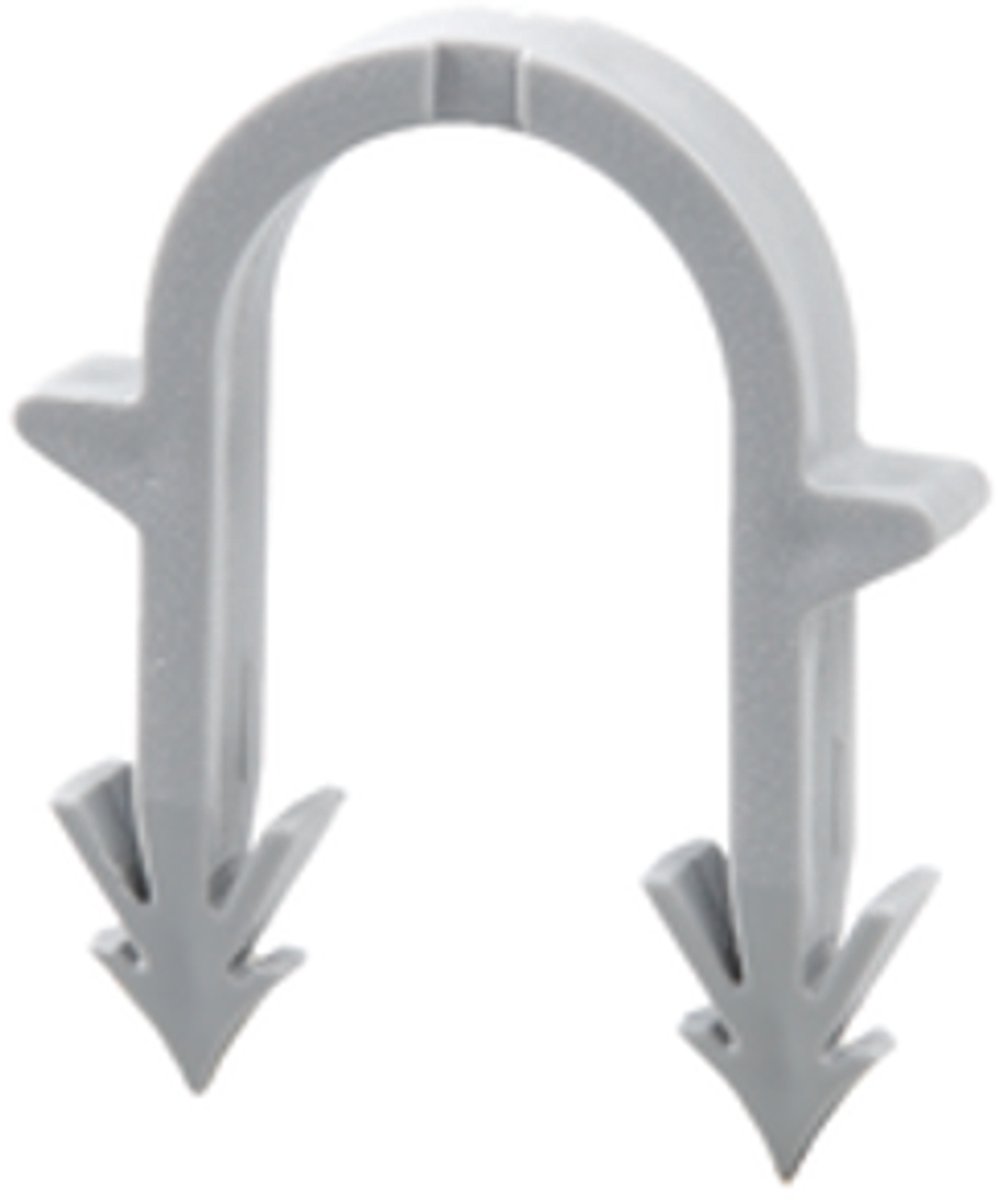 TECE TECEfloor standaard tackerclips, 6 x 40 mm, afmeting 14-20, op strip, 77610016