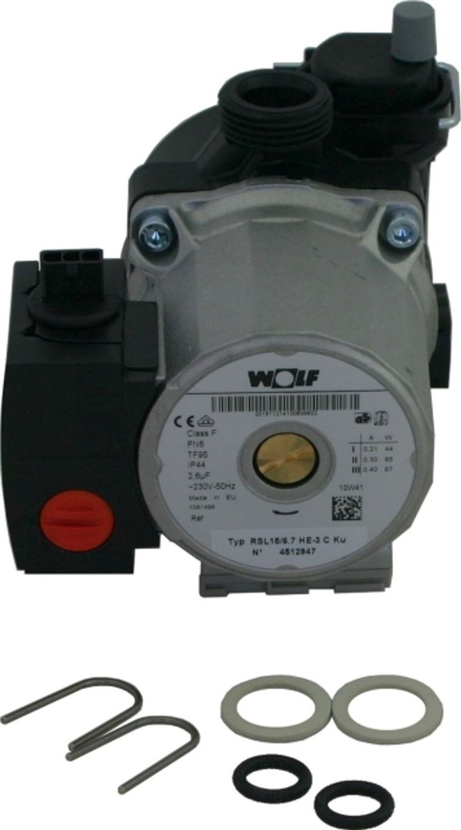Wolf Verwarmingscircuitpomp Para RSL Ku/7-50 SC-12, voor CGB/CGW/CGS-24 kW, 2075309