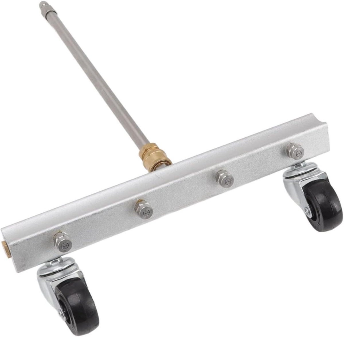 Onderstelreiniger Water Bezem - Auto Reiniger - Onderstel Reinigen - 4 Sproeiers Efficiënt - 36 x 16 x 7 cm
