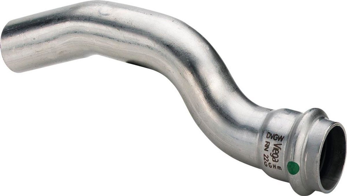 Viega Sanpress Inox-overgangsboog, d 18mm staal roestvrij Model 2327, 452933